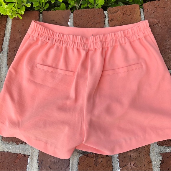 Skies are Blue peach pattern front shorts size M - Picture 2 of 8